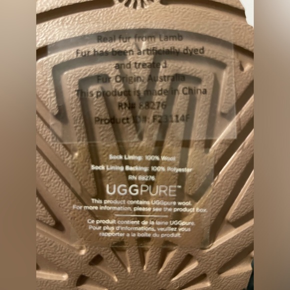 NIB UGG AUSTRALIA: CLASSIC SHORT DOLPHIN BLUE BOOTS, LIMITED EDITION - Picture 5 of 13